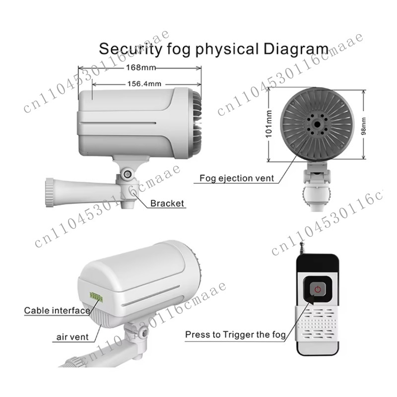 Home Security Fog System - Sistem Alarm Keamanan Anti-Pencurian Bank dengan