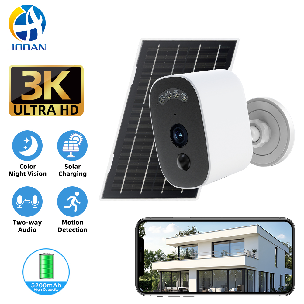 Home Security Wifi Camera - Jooan 3K HD Kamera Keamanan Tenaga