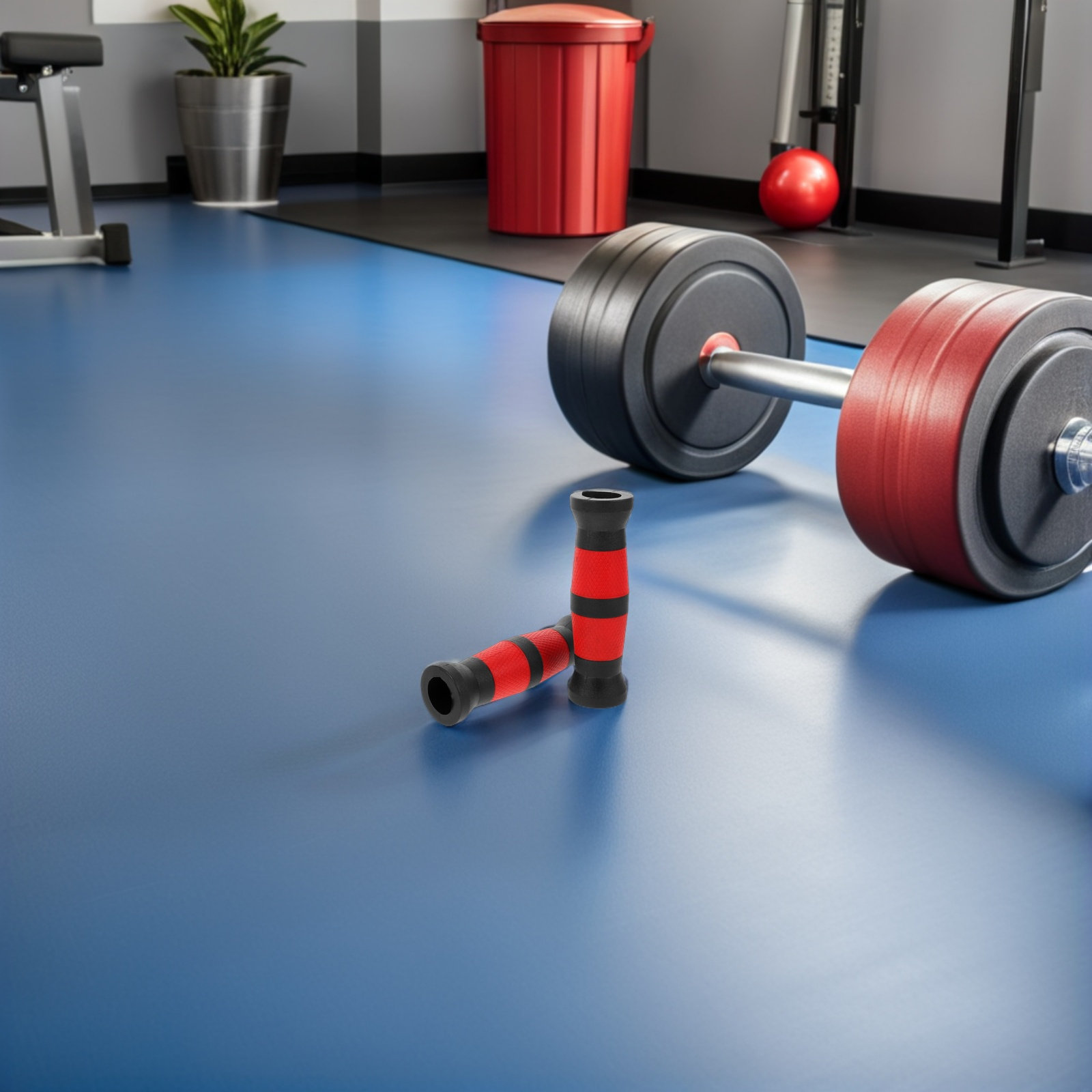 Home Security Training - 2Pcs Pegangan Dumbbell Anti-Selip Desain Aman