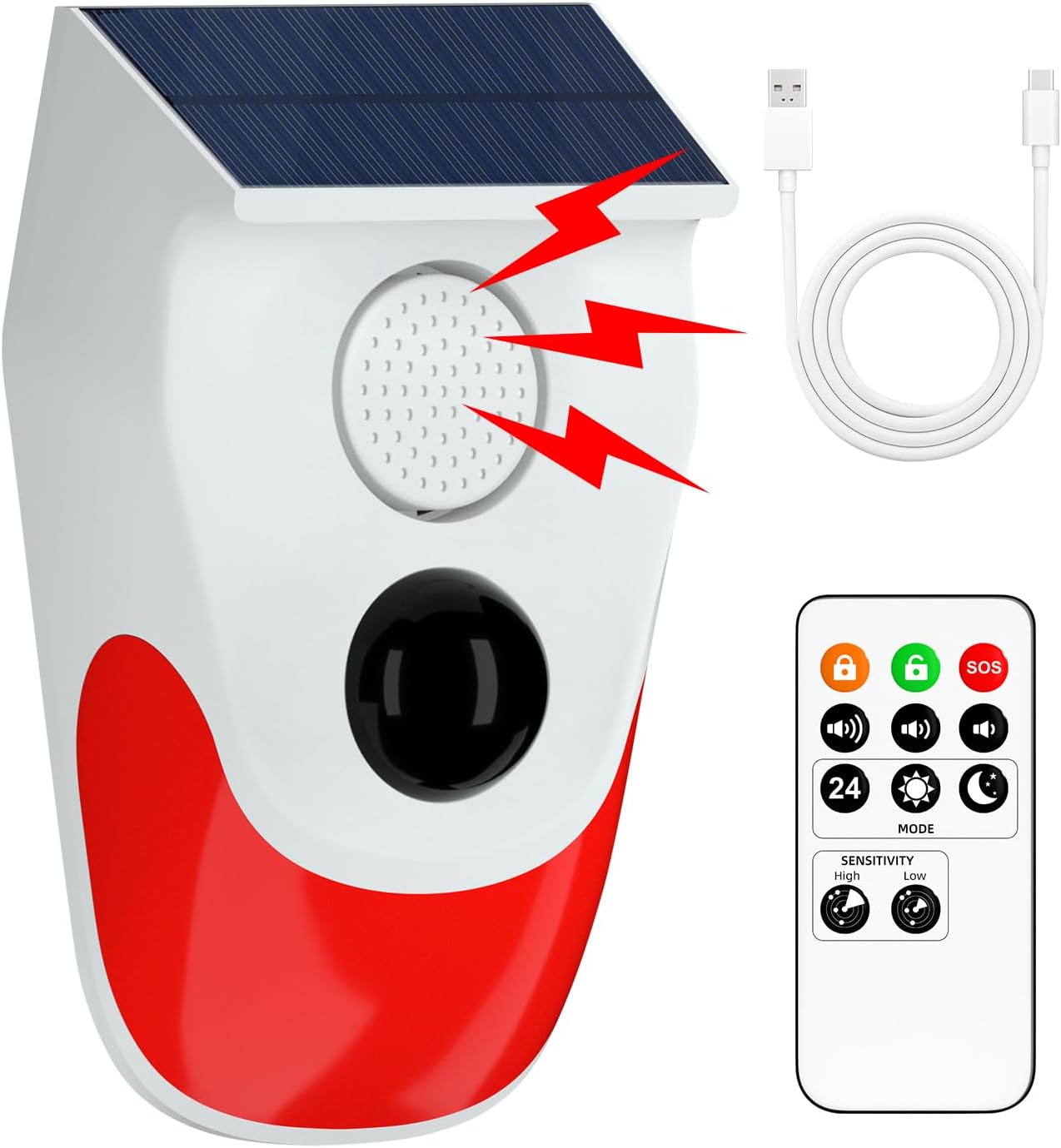 Home Security Blink - Alarm Sensor Gerak Tenaga Surya untuk