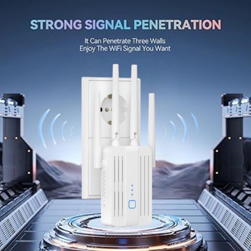 Home Security Outdoor - Pengulang WiFi Nirkabel 300Mbps Router Sinyal
