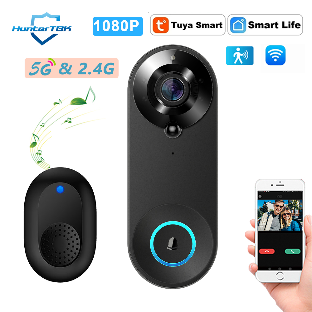 Home Security Blink - Bel Pintu Video WiFi 5G 2.4G