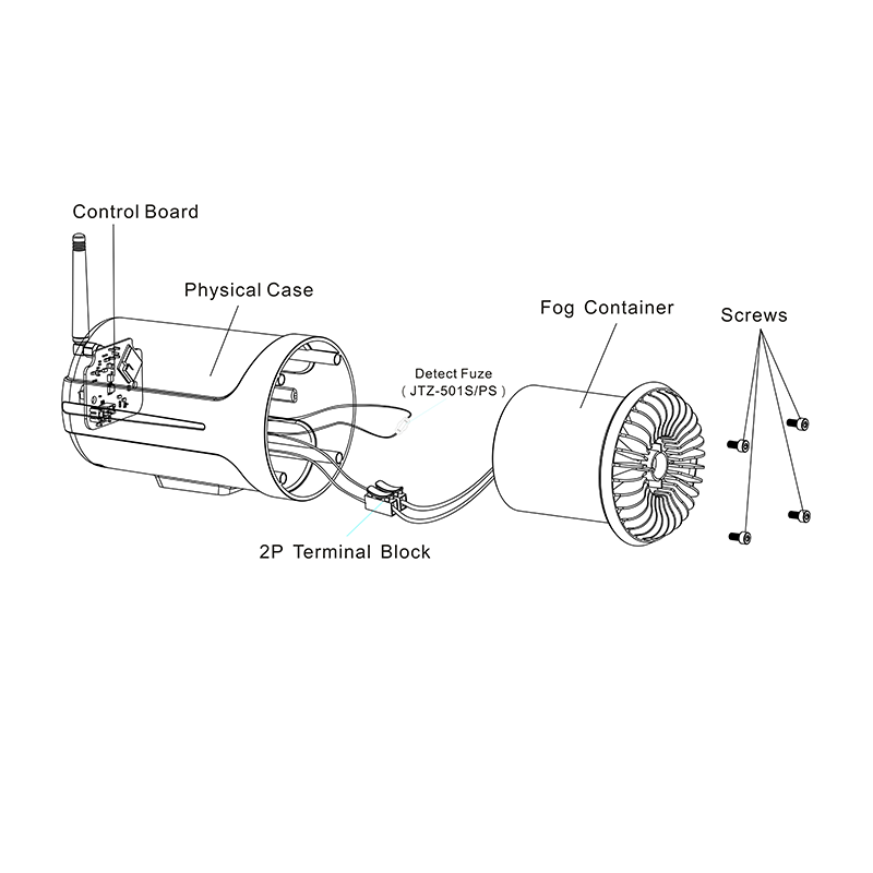 Home Security Fog System - Gadget Keamanan Cerdas Generator Kabut Sistem