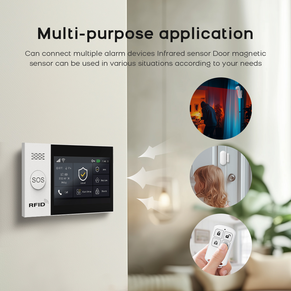PG-107 Tuya Nirkabel Rumah WIF - Home Security System Installation ulasan dan harga