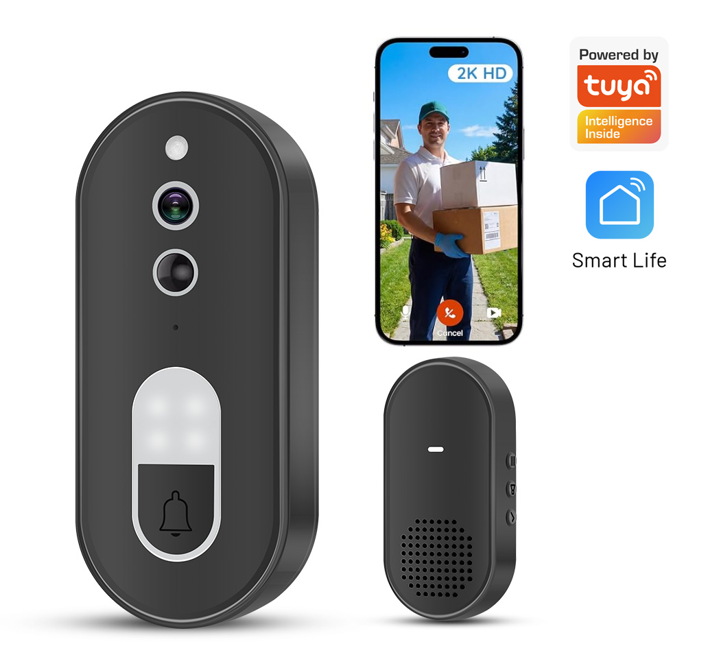 Tuya 1080P HD Bel Pintu Video  - Home Security La ulasan dan harga