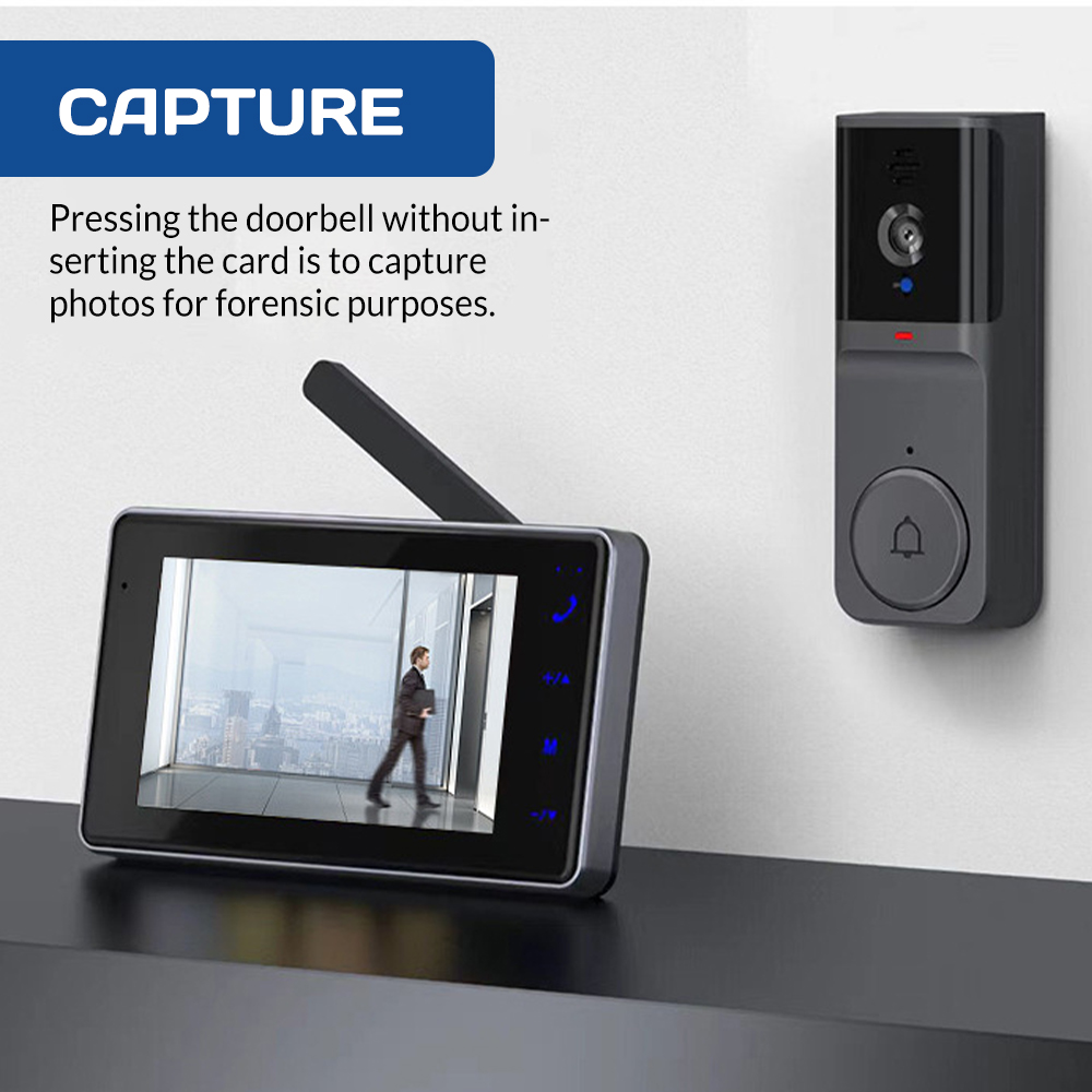 Bel Pintu Interkom Visual Nirk - Home Security System Installation ulasan dan harga