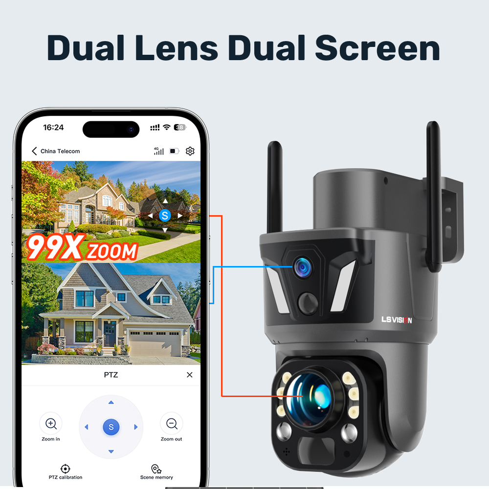 Kamera Pengawas Rumah Luar Rua - Home Security Wifi Camera ulasan dan harga