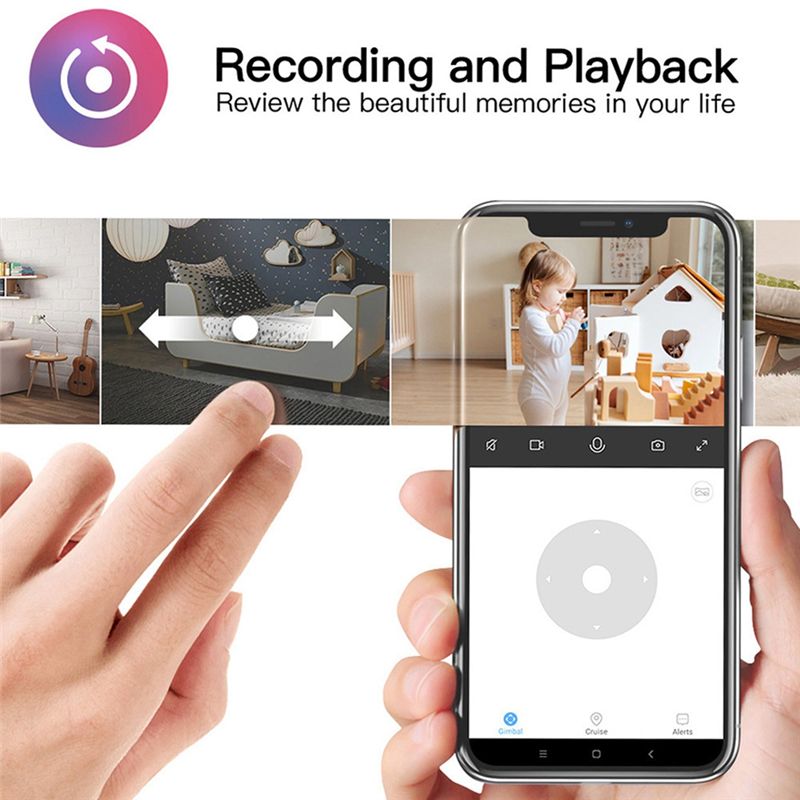 Kamera Wifi Tuya Esensial untu - Home Security Wifi Camera ulasan dan harga