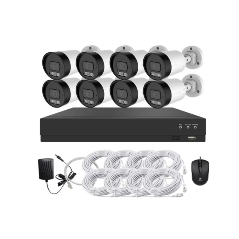 Kit Kamera CCTV 4ch 8ch Full H - Home Security Outdoor ulasan dan harga