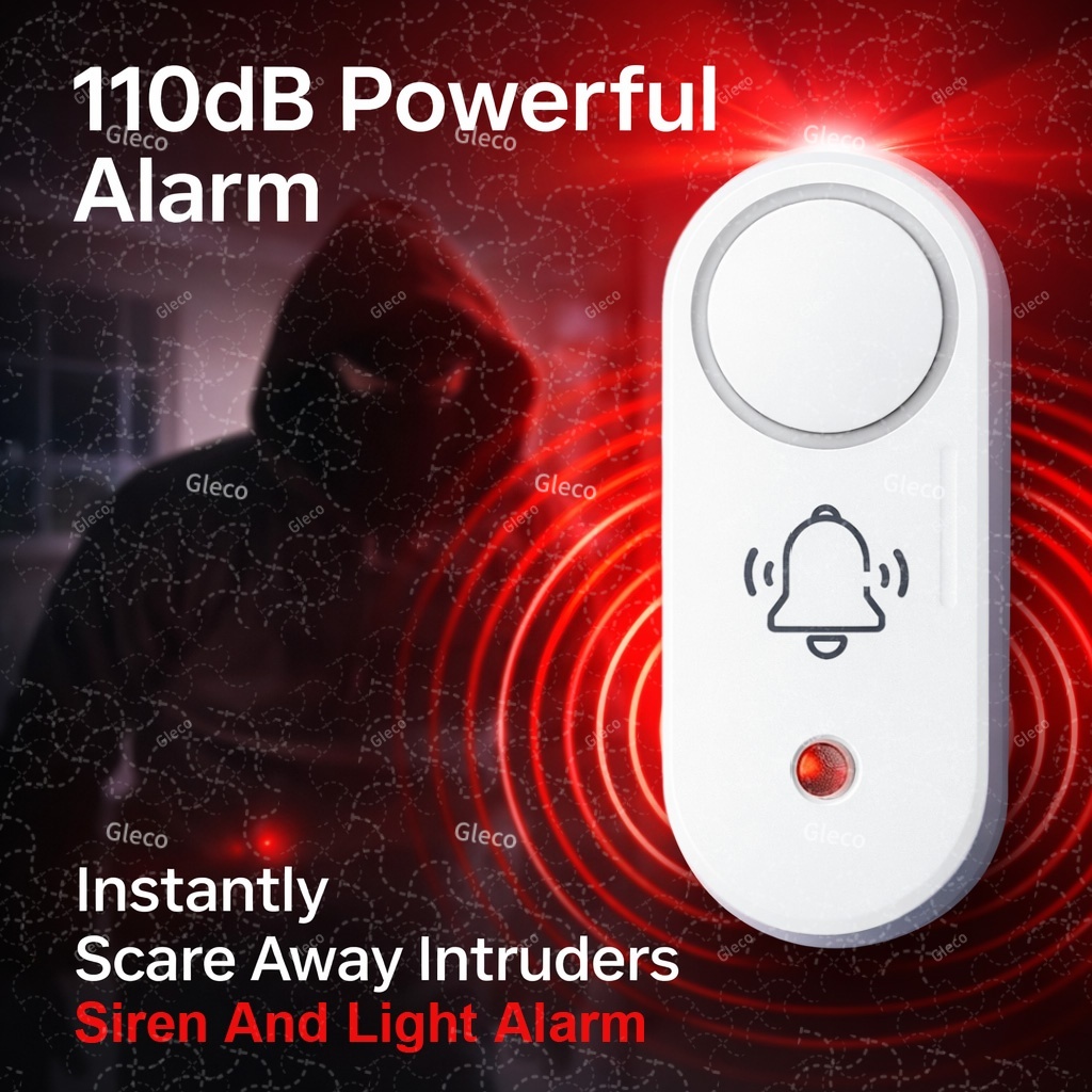 Alarm Sirene Zigbee dengan Det - Home Security Blink ulasan dan harga