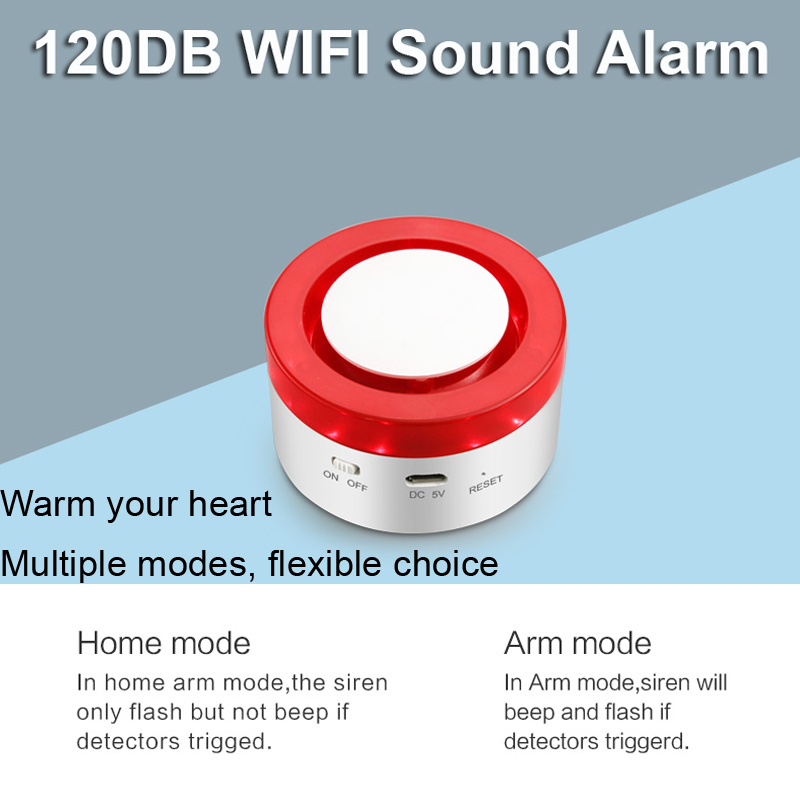 Alarm rumah WiFi Tuya sistem A - Home Security System Installation ulasan dan harga