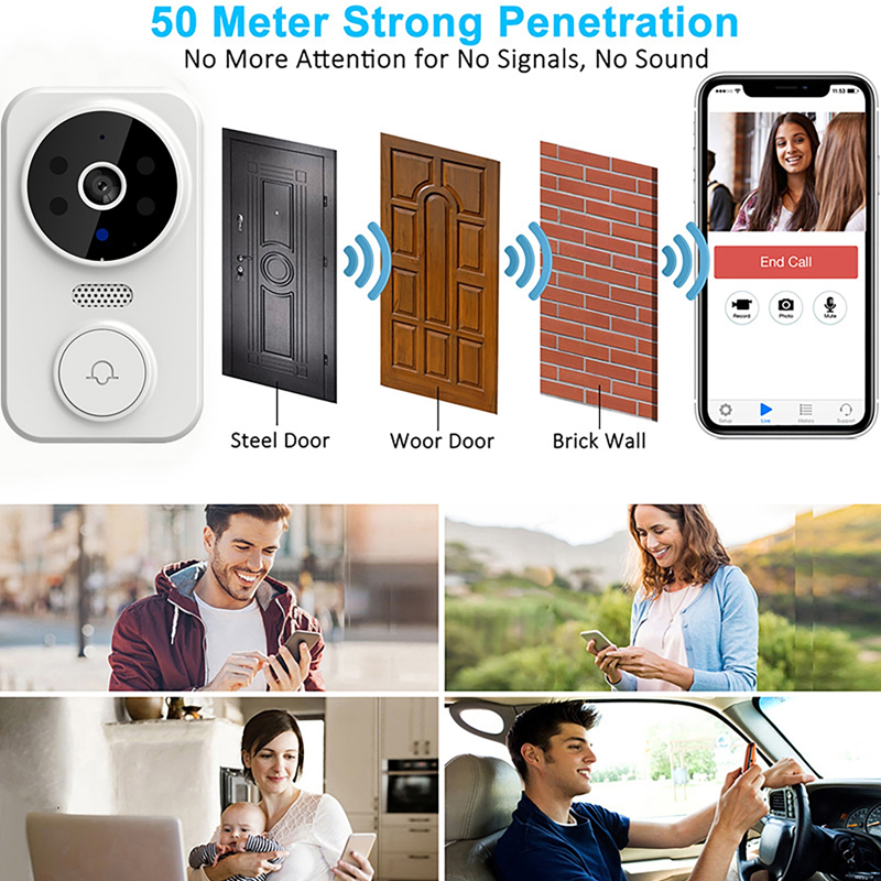 Bel Pintu Video Pintar WiFi Ka - Home Security Blink ulasan dan harga