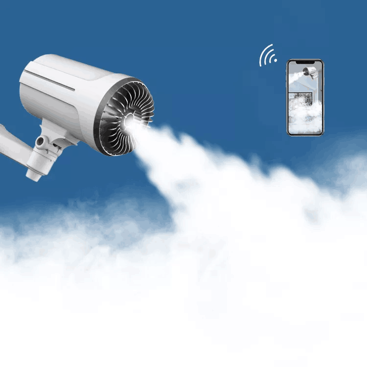 Sistem Alarm Kabut Keamanan An - Home Security Fog System ulasan dan harga