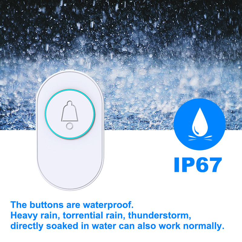 Bel pintu nirkabel IP67, bel p - Home Security Blink ulasan dan harga