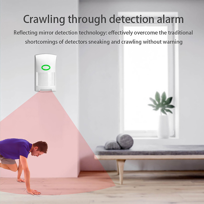 Sensor Gerak PIR Tuya Pintar W - Home Security System Installation ulasan dan harga