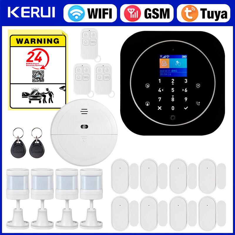 KERUI G12 Kit Sistem Alarm Rum - Home Security System Installation ulasan dan harga