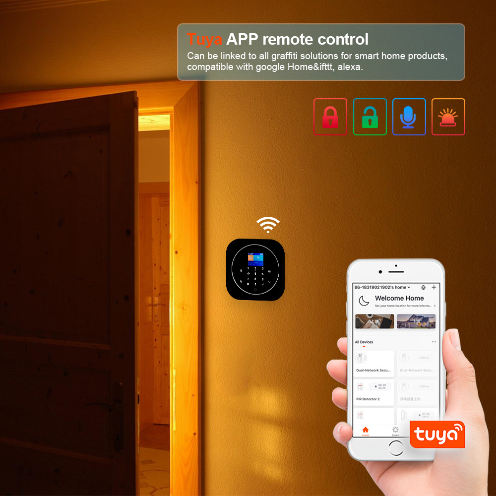 KERUI G12 Kit Sistem Alarm Rum - Home Security System Installation ulasan dan harga
