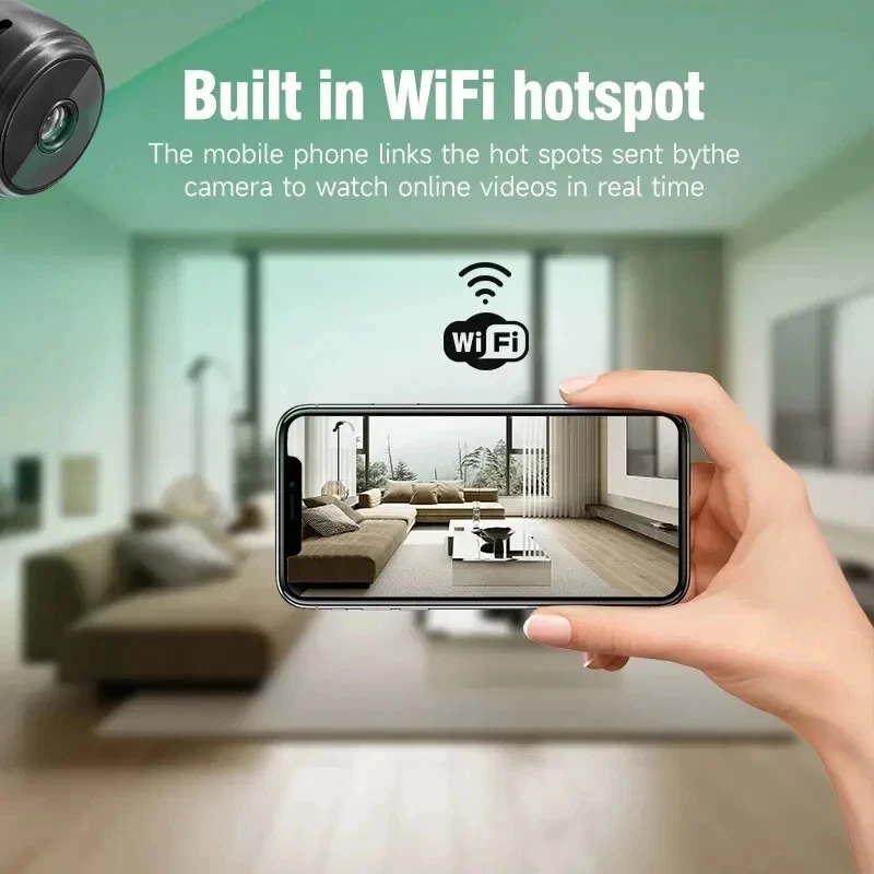 Kamera Mini A9 WiFi Nirkabel P - Home Security Blink ulasan dan harga