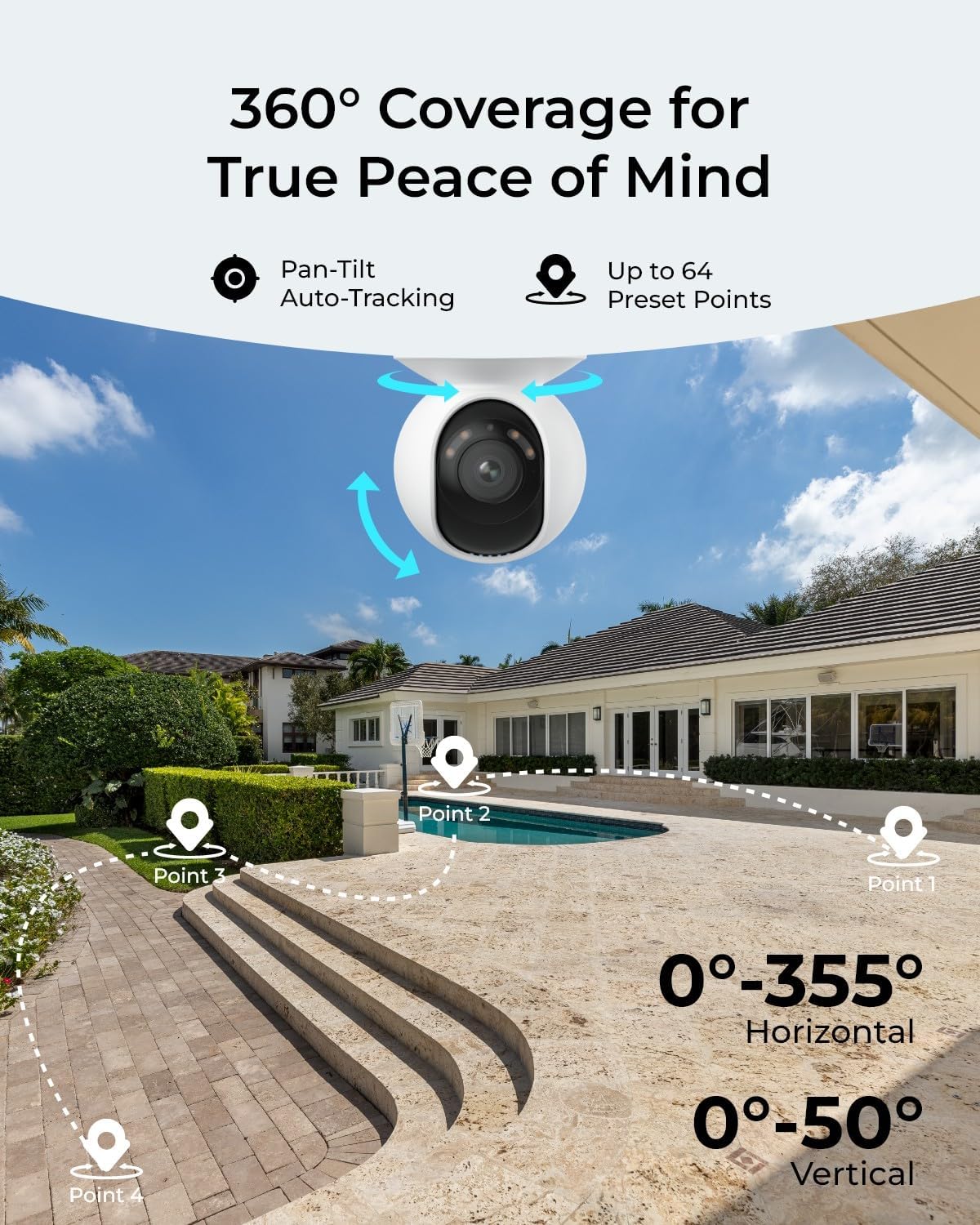Kamera Keamanan Rumah Luar Rua - Home Security La ulasan dan harga