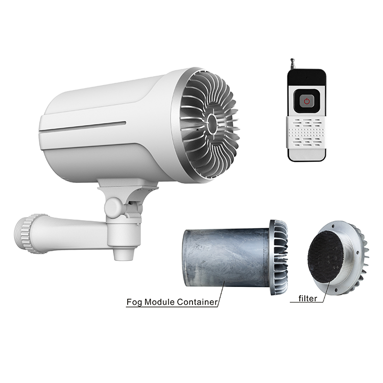 Generator Kabut Keamanan  Kont - Home Security Fog System ulasan dan harga