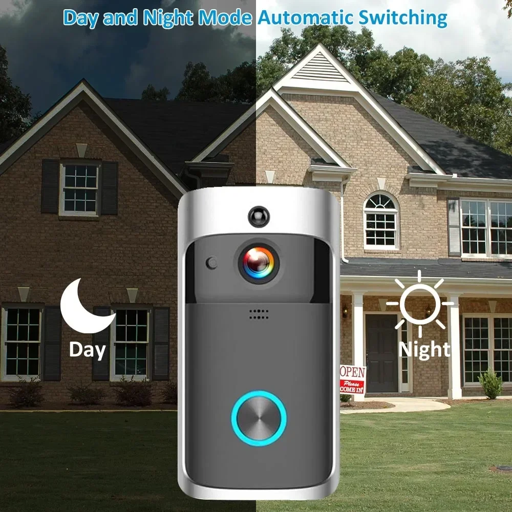 Bel Pintu WIFI Nirkabel Rumah  - Home Security Blink ulasan dan harga