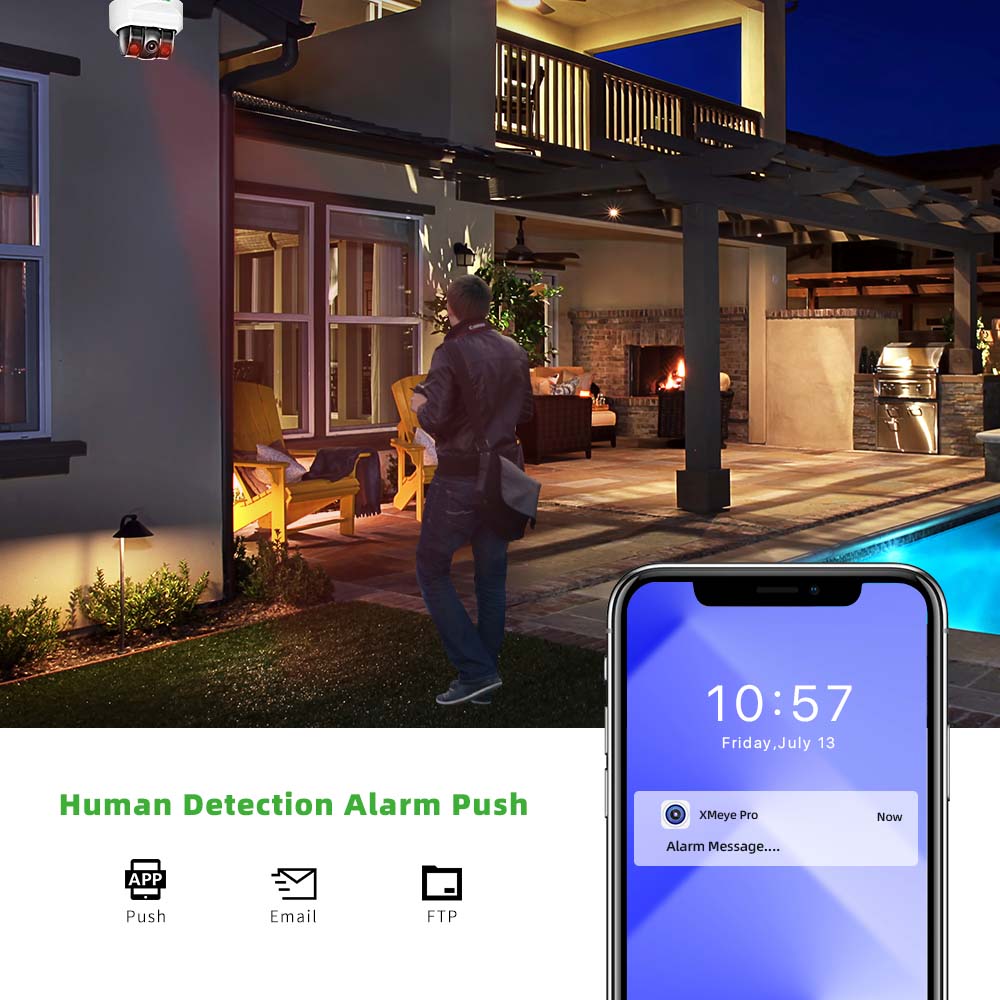 Kamera IP POE C GC PB 4MP, Mik - Home Security La ulasan dan harga