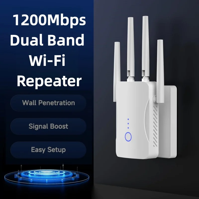 Pengulang WiFi Dual Band 2.4G/ - Home Security Outdoor ulasan dan harga
