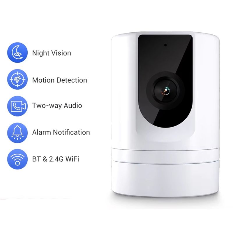 Kamera Keamanan 1080P Dalam Ru - Home Security Indoor Cameras ulasan dan harga