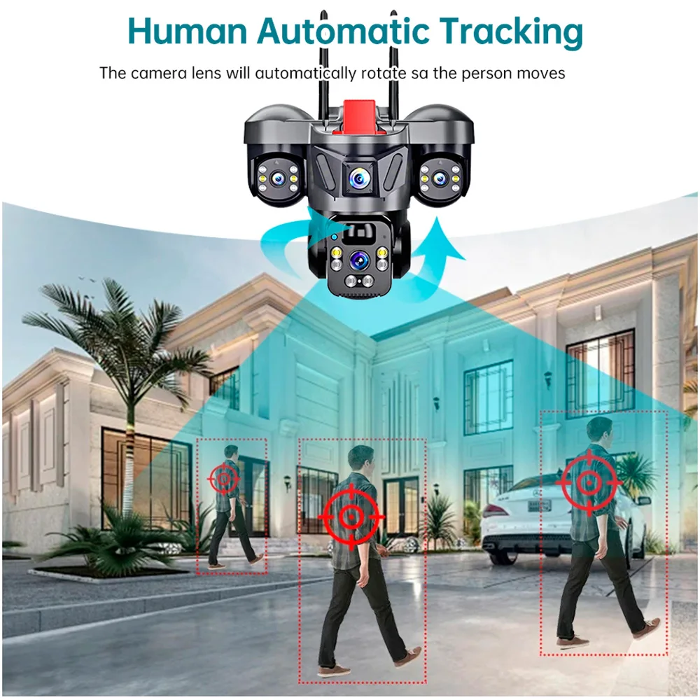 KERUI Keamanan Rumah CCTV Vide - Home Security Wifi Camera ulasan dan harga