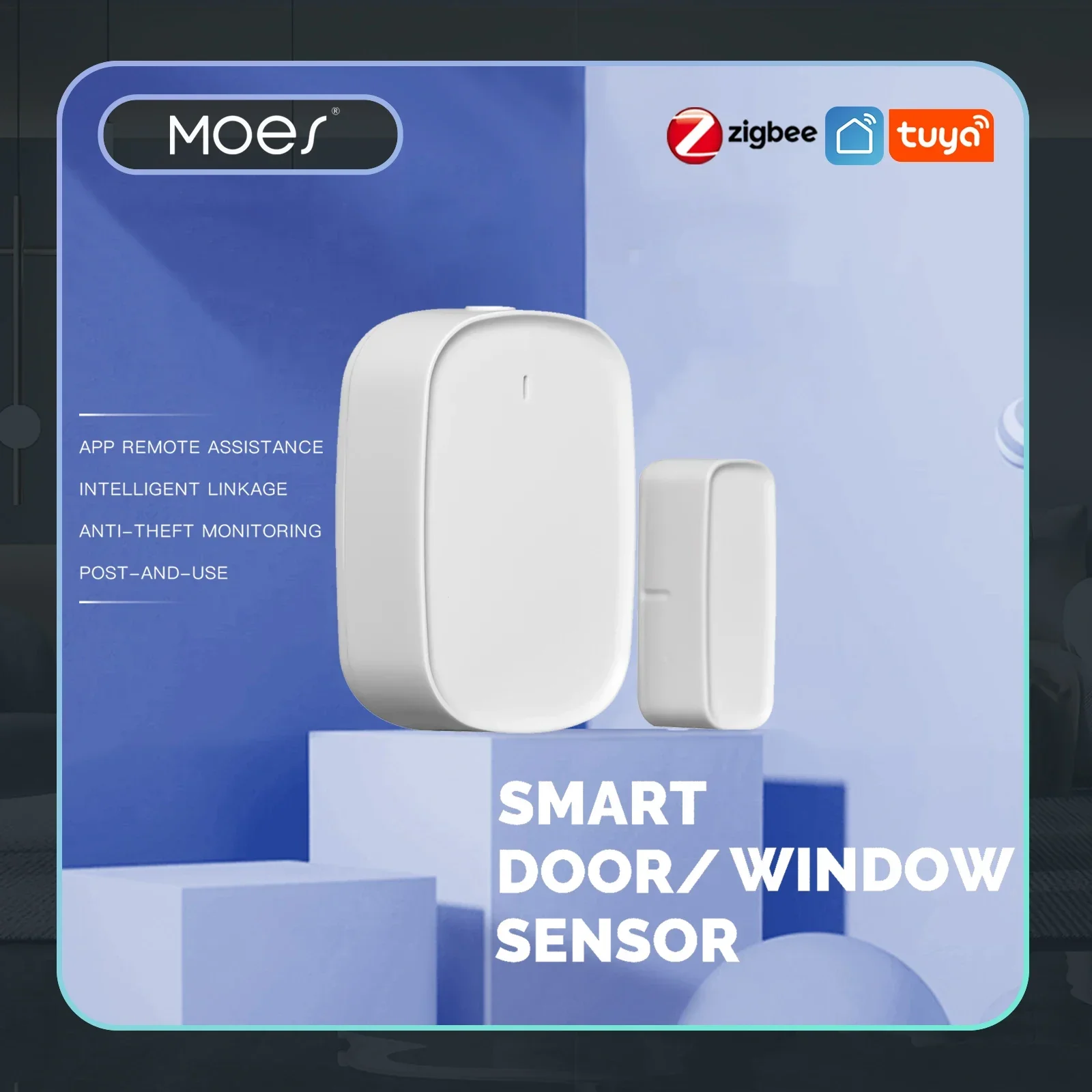 MOES Tuya ZigBee/Wifi Gerbang  - Home Security System Installation ulasan dan harga