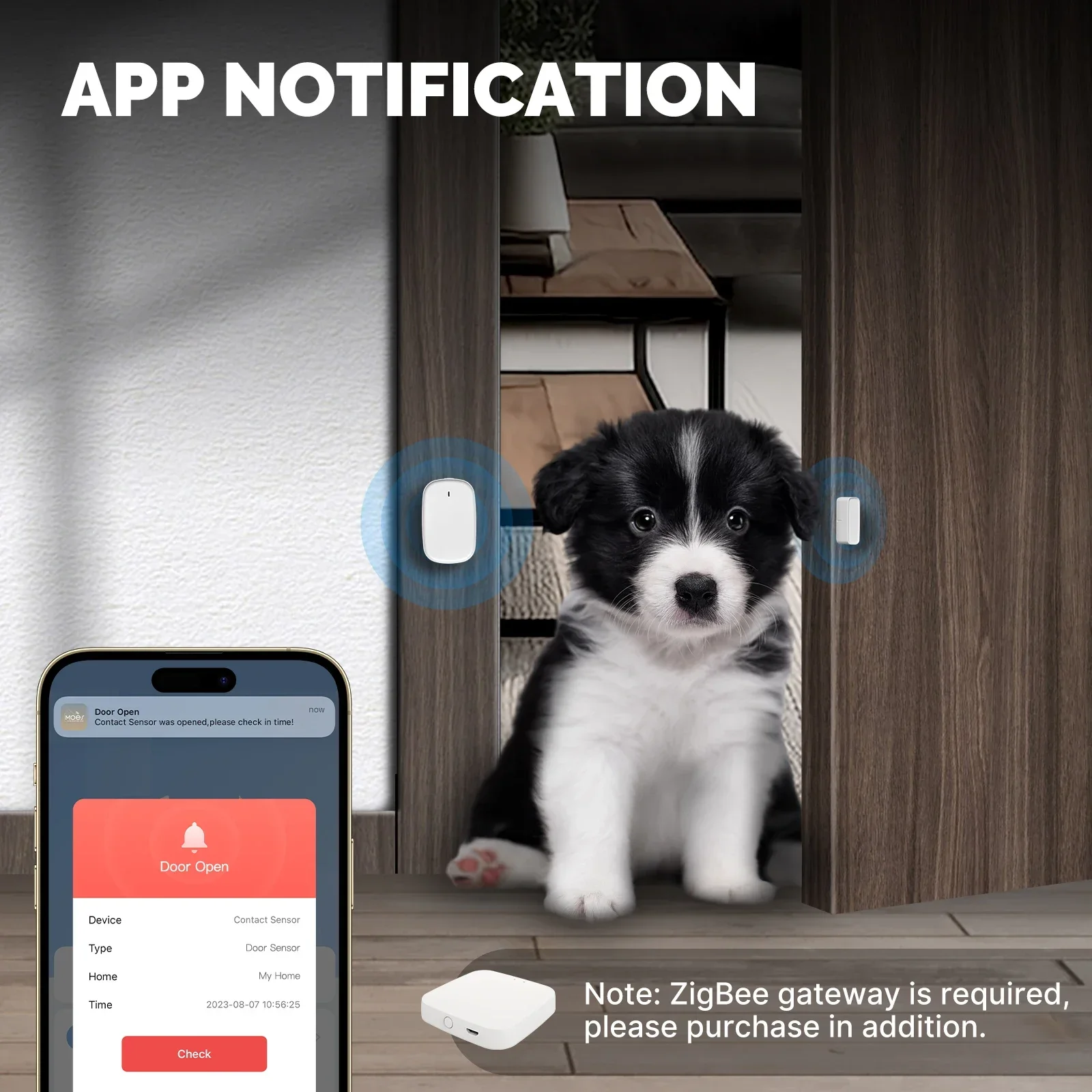 MOES Tuya ZigBee/Wifi Gerbang  - Home Security System Installation ulasan dan harga