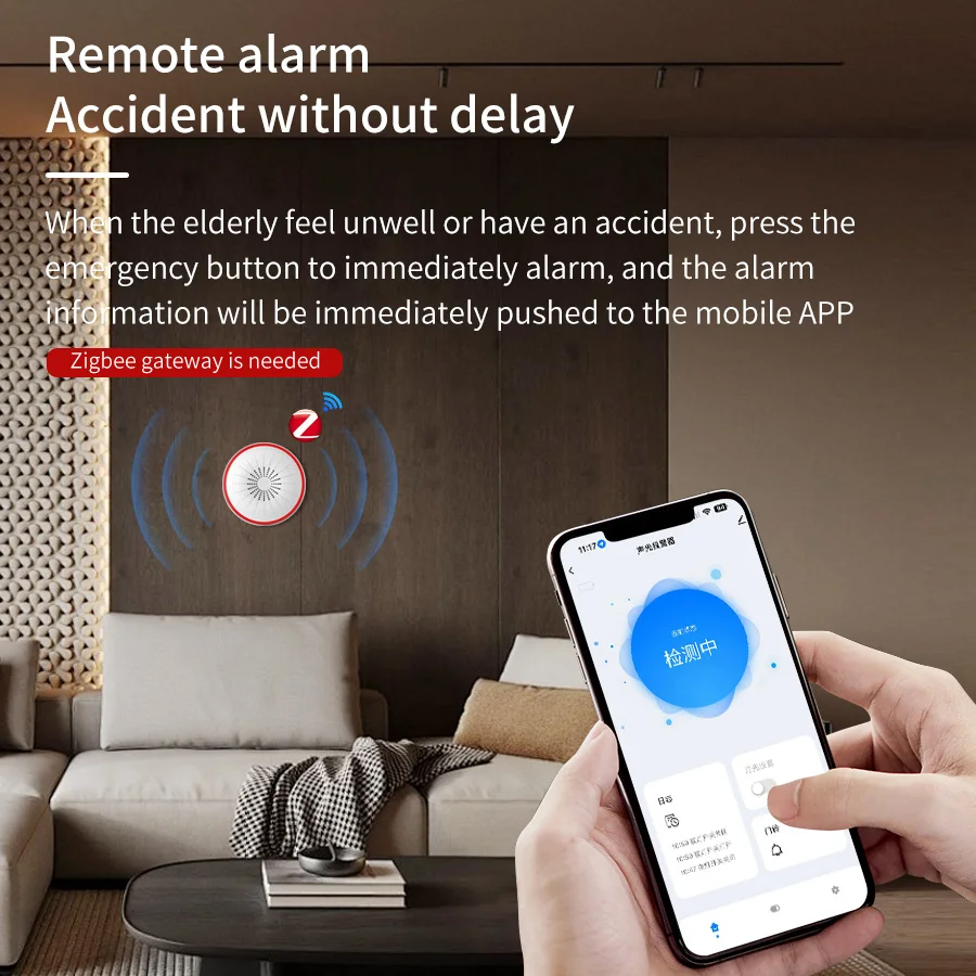 Tuya WiFi ZigBee Alarm Sirene  - Home Security Blink ulasan dan harga